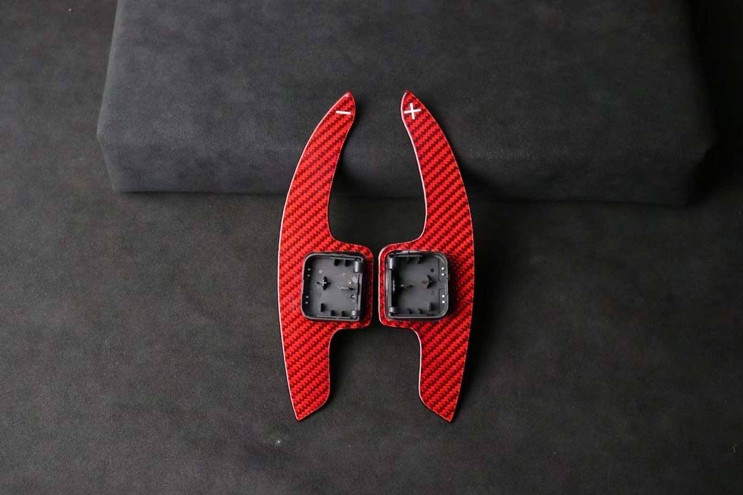 Paddle shifters rød carbon V2